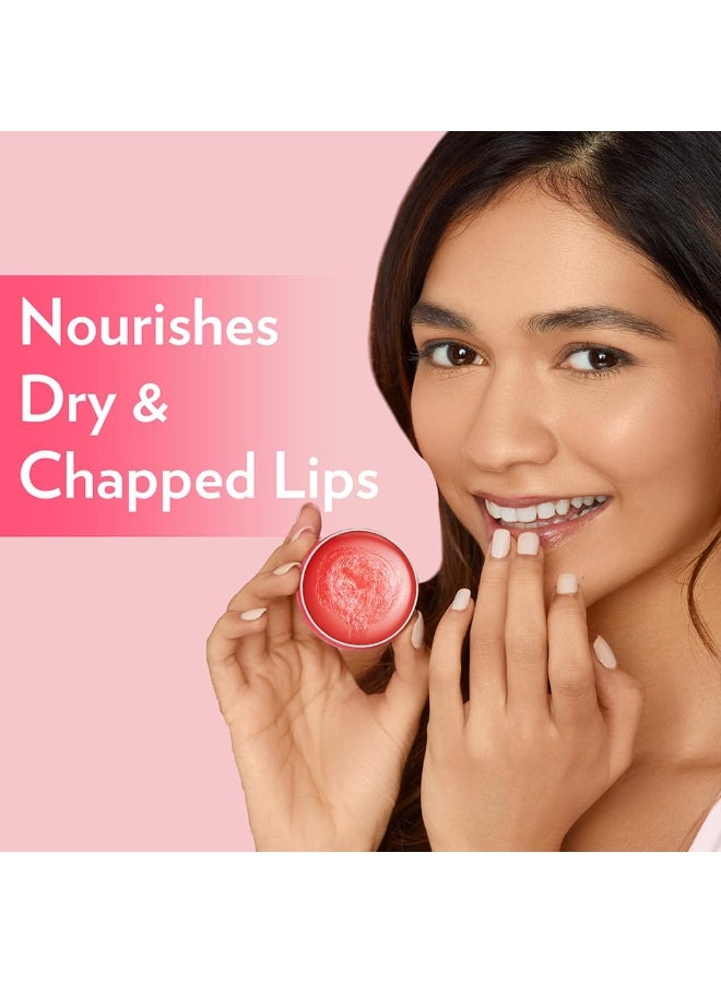 Vaseline Lip Tins Rosy Lips, 17 g | Provides Hydration, Sheer Pink Tint & Glossy Shine (Pack of 2) - Image 3